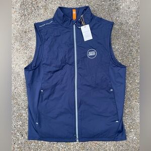 Peter Millar Men's Navy Blue Performance Vest